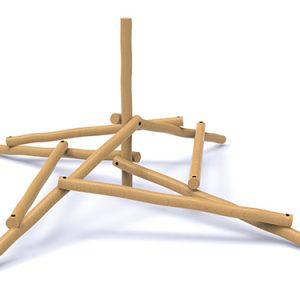 Jeu Equilibre Mikado en bois de robinier