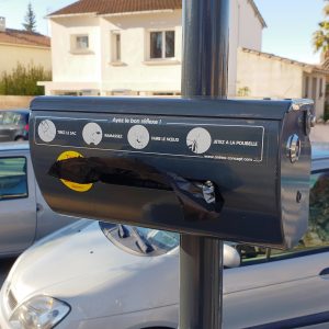 Distributeur de sacs canins rouleau 200 7 BUFFHYERES COLLECTIVITES