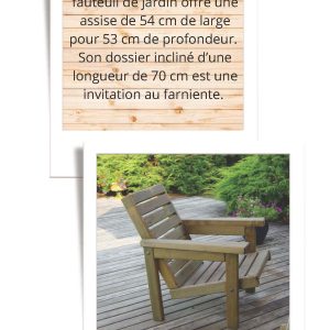 LB FAUTEUIL MADE IN LANDES BUFFHYERES COLLECTIVITES