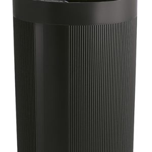POUBELLE DEXTÉRIEUR AVEC AUVENT 50 LITRES NOIR