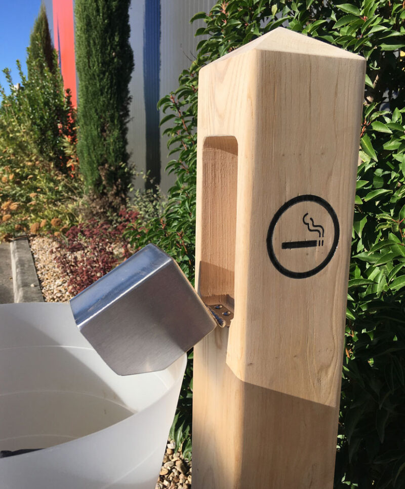 AD BORCEC 1 BORNE CENDRIER EN BOIS BUFFHYERES COLLECTIVITES 3
