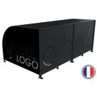 but box velos garia securise 4 places h 150 cm metal buffhyeres collectivites