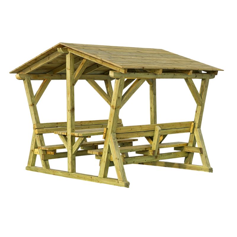 Table pique nique kiosque TPN200TLI