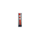 balise seule de jalonnement articulee orange 100 m BAJ75 OU 100